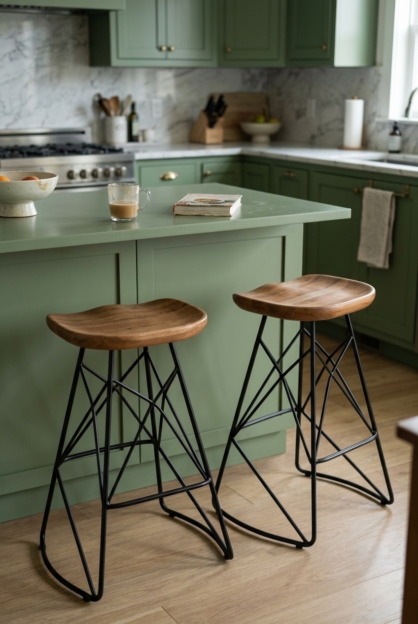 The Secret to an Effortless Gathering Space Around the Island