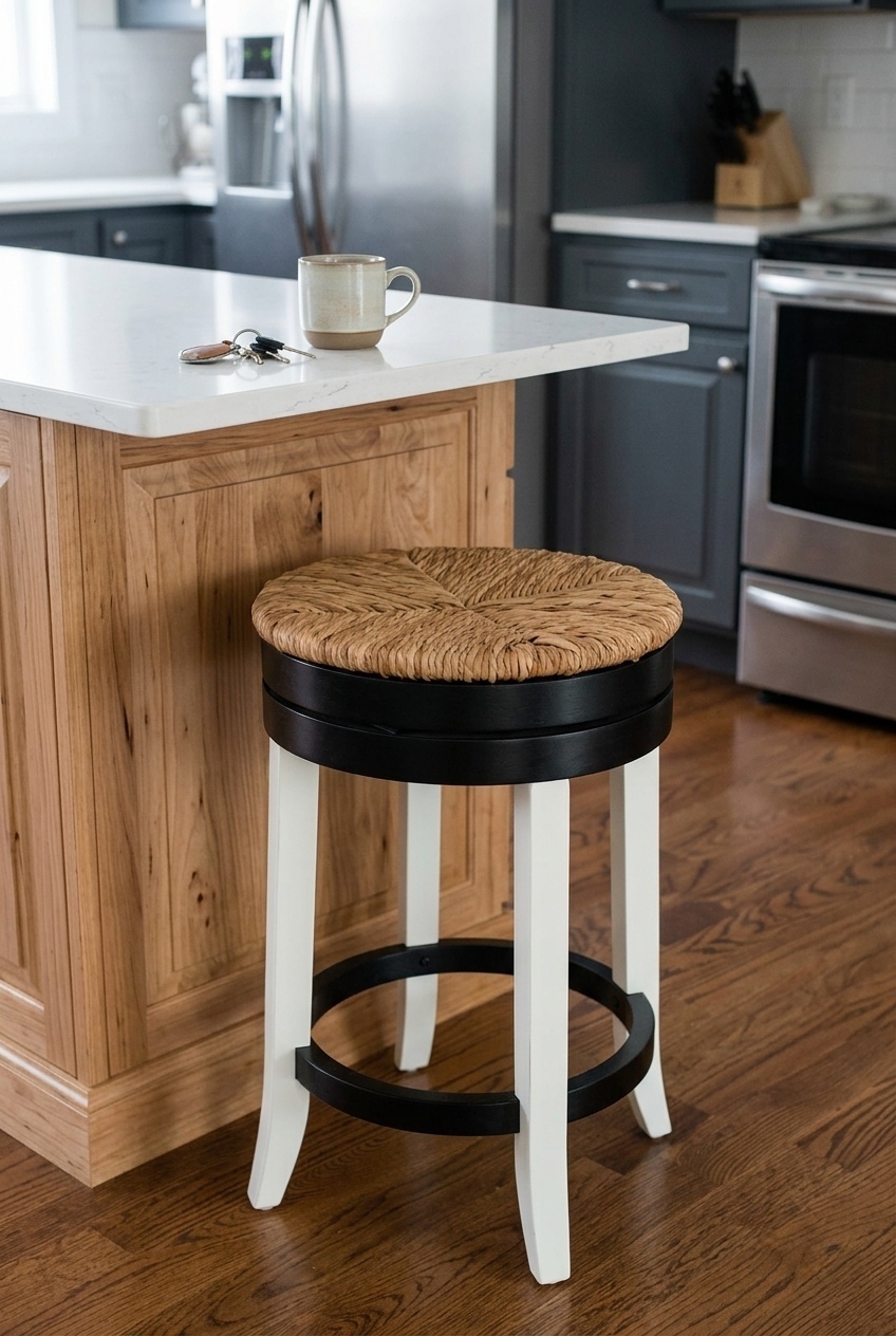 Red Barrel Studio Tamasin Swivel Bar Counter Stool W002839603