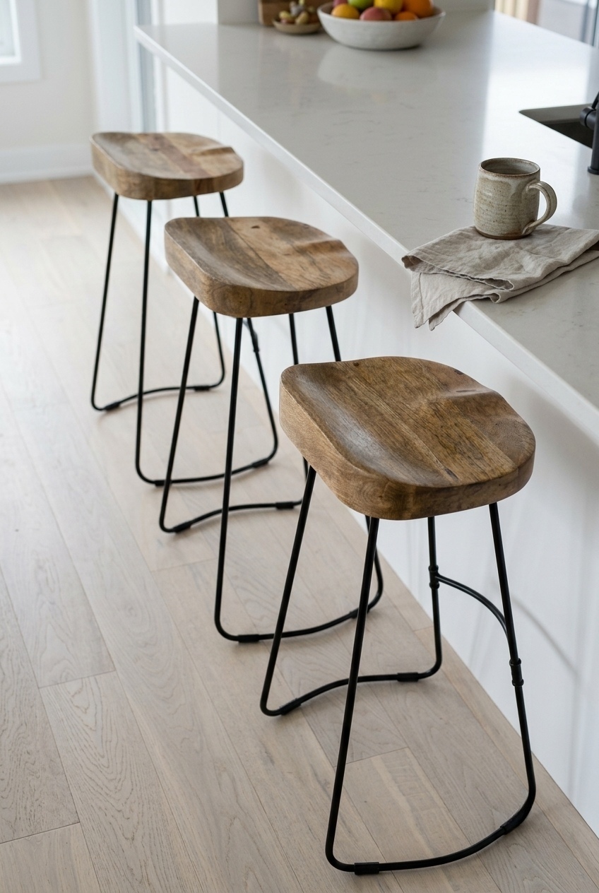 The Effortless Charm of Saddle Style Seating for Your Kitchen