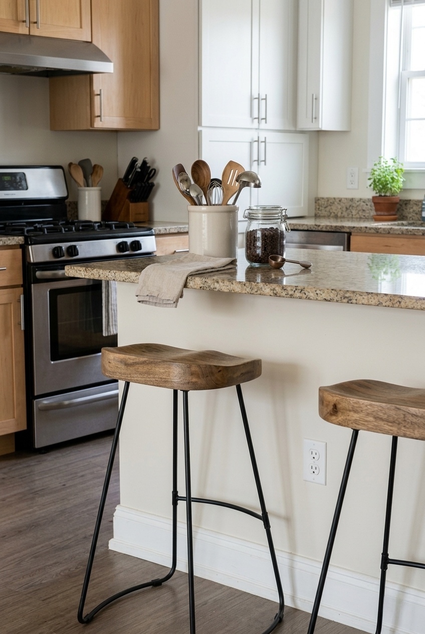 The Effortless Charm of Saddle Style Seating for Your Kitchen