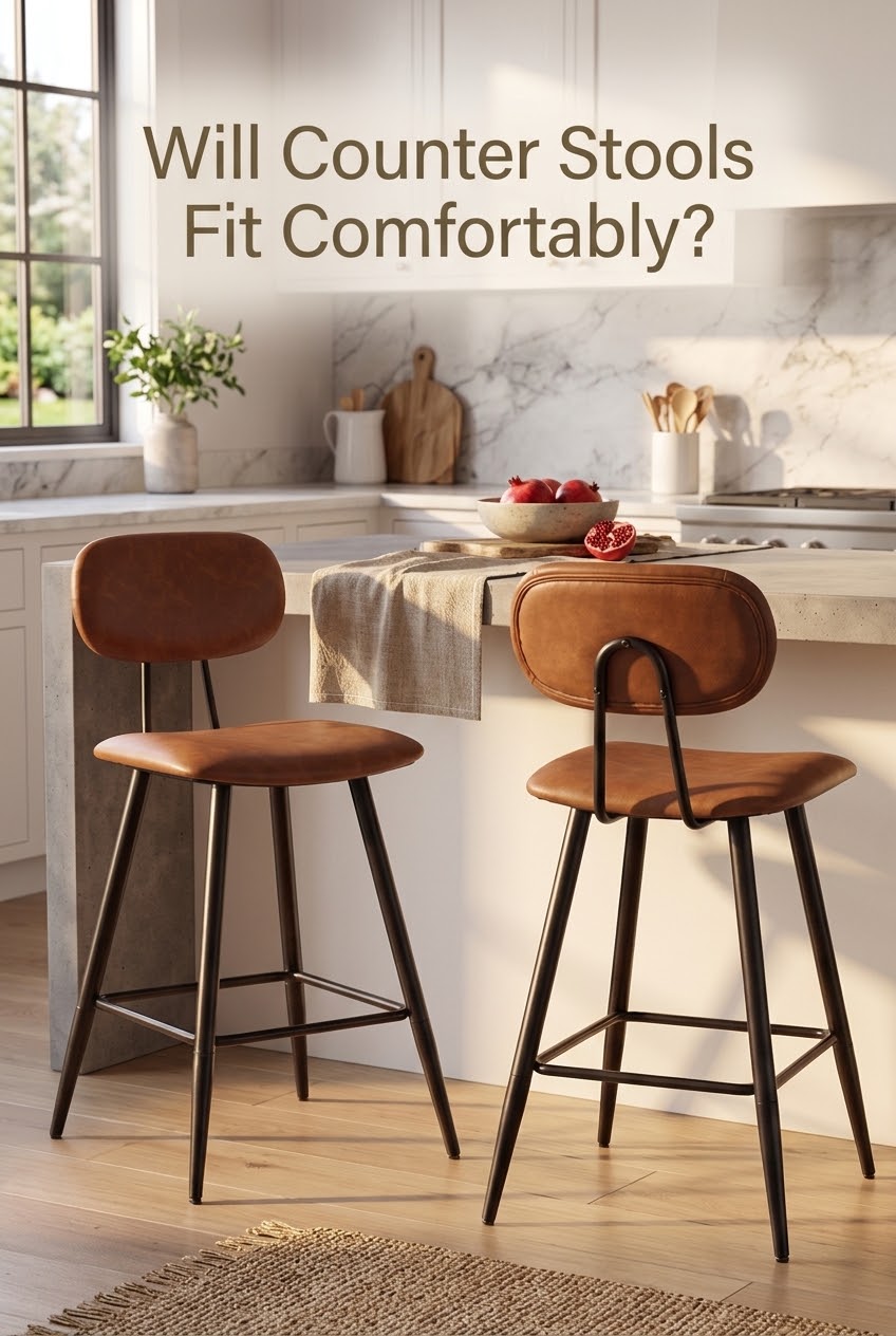 The Art of the Counter Stool: Styling Warm Mid-Century Kitchen Islands