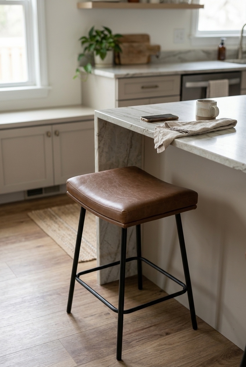 The Effortless Way to Style a Clean and Open Kitchen Island