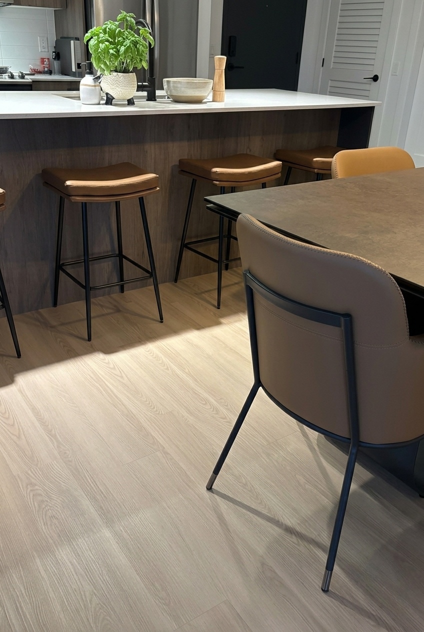 The Effortless Way to Style a Clean and Open Kitchen Island