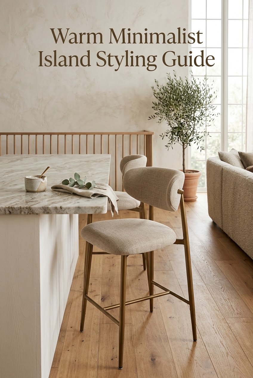 The Art of the Island: Elevating Your Kitchen Counter with Sculptural Seating