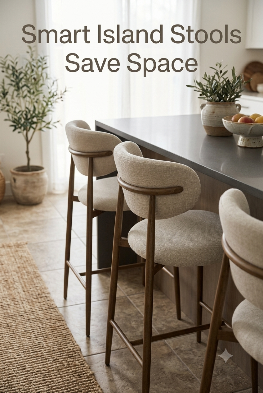 The Art of the Island: Elevating Your Kitchen Counter with Sculptural Seating