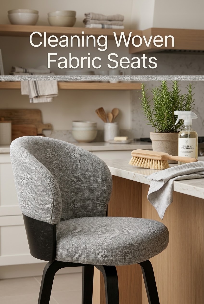 Warm Mid-Century Stool Styling: Curating an Elevated Counter-Height Island