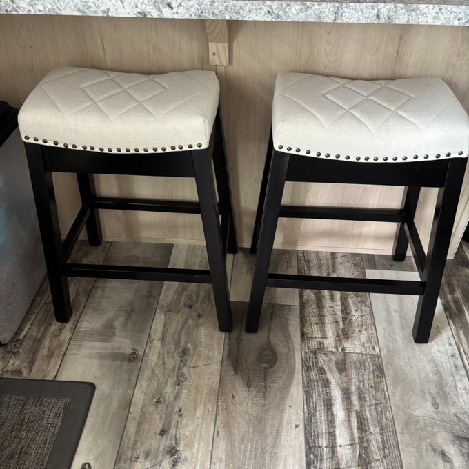 The Art of the Uncluttered Island: Styling with Backless Wood Seating