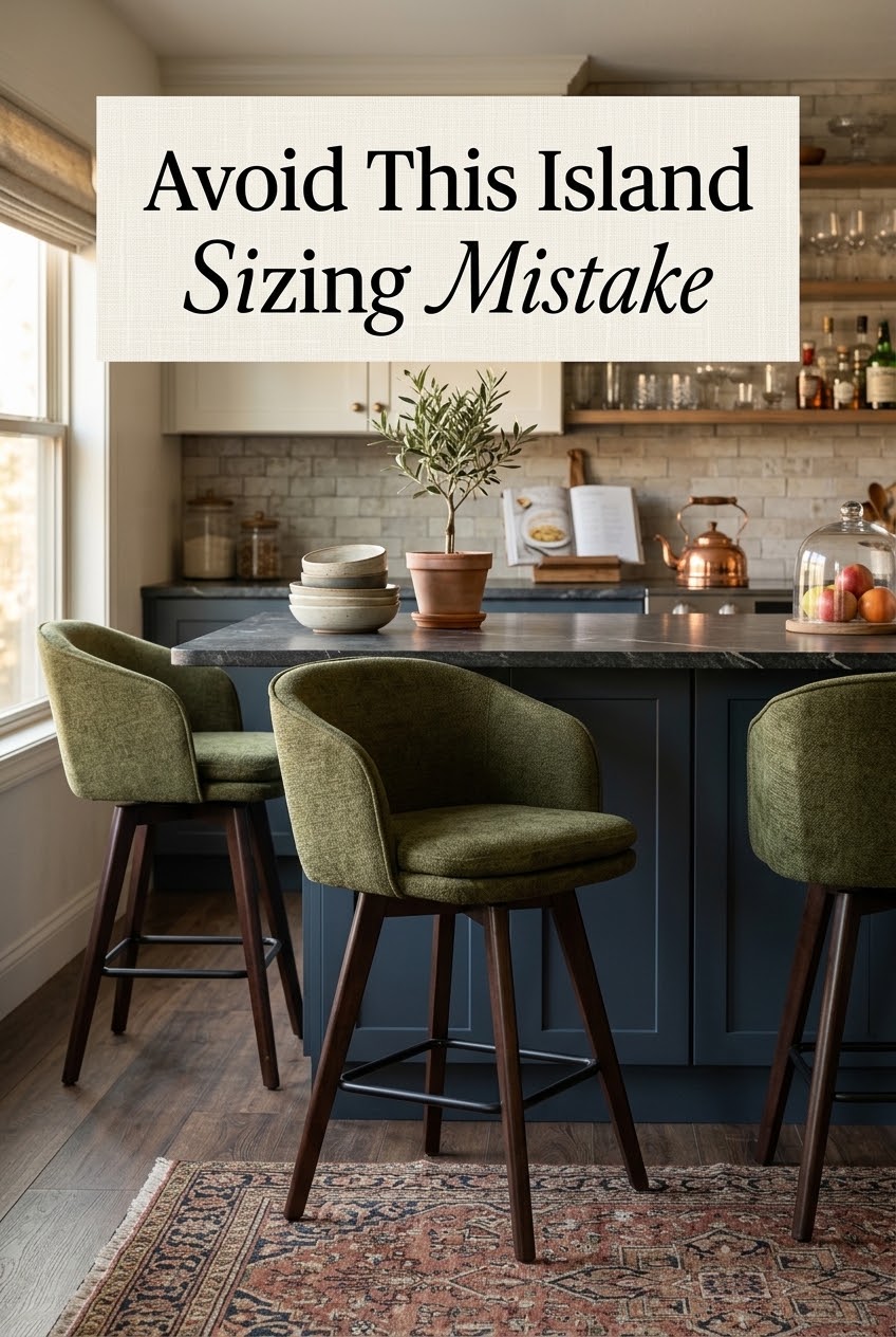 Avoid This Island Sizing Mistake: The Ultimate Kitchen Counter Stool Clearance Guide