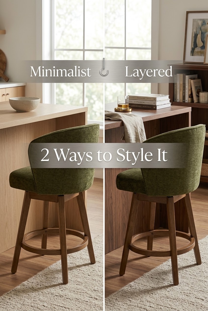 Kitchen Island Stool Styling: Minimalist vs Layered Decor Rules