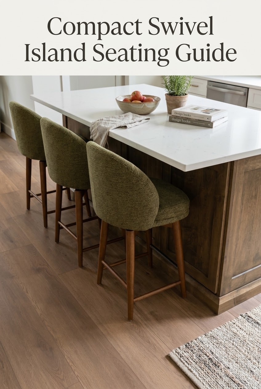 The Art of the Island: Mastering Warm Organic Kitchen Stool Styling