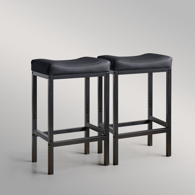 Elevate Your Kitchen Island: The Cozy Faux Leather Stools That Caught My Eye