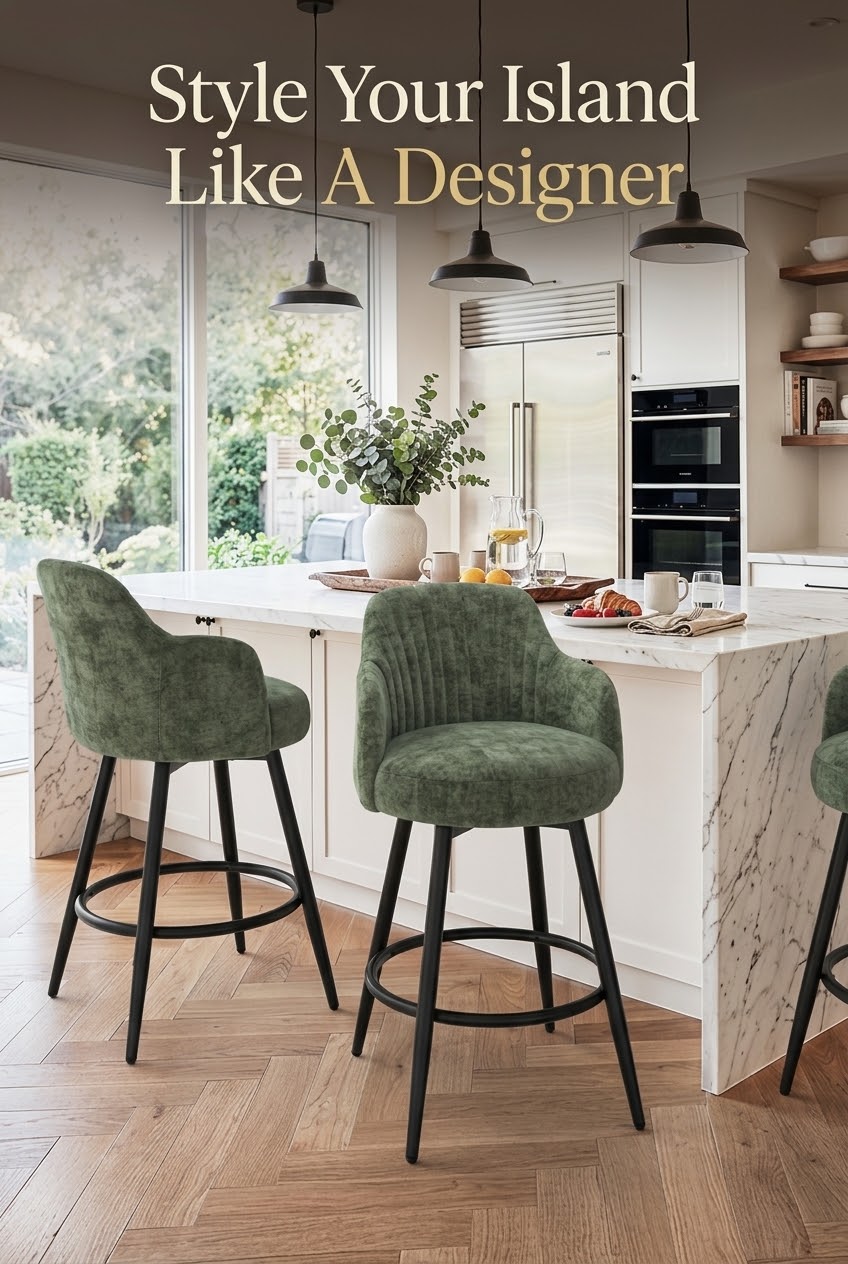 The Art of the Island: How to Style Counter Seating Like an Interior Designer