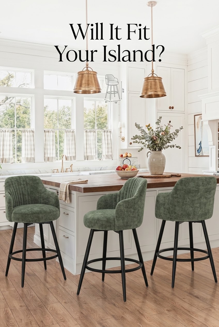 The Art of Proportion: Will the Latitude Run Kepler Counter Stool Fit Your Island?